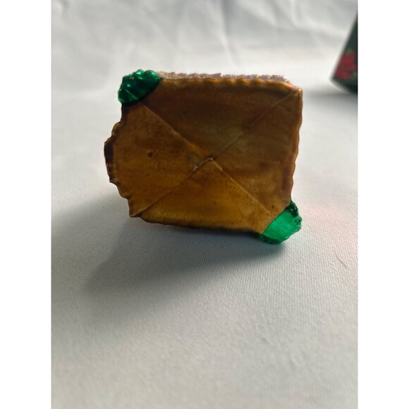 2001 Merch Family’s Old World Christmas Little Red Glass School House Ornament - Picture 14 of 15